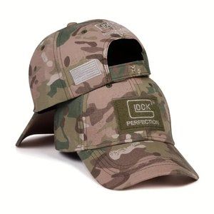 Glock Perfection Baseball Cap Adjustable - Camo with LOGO